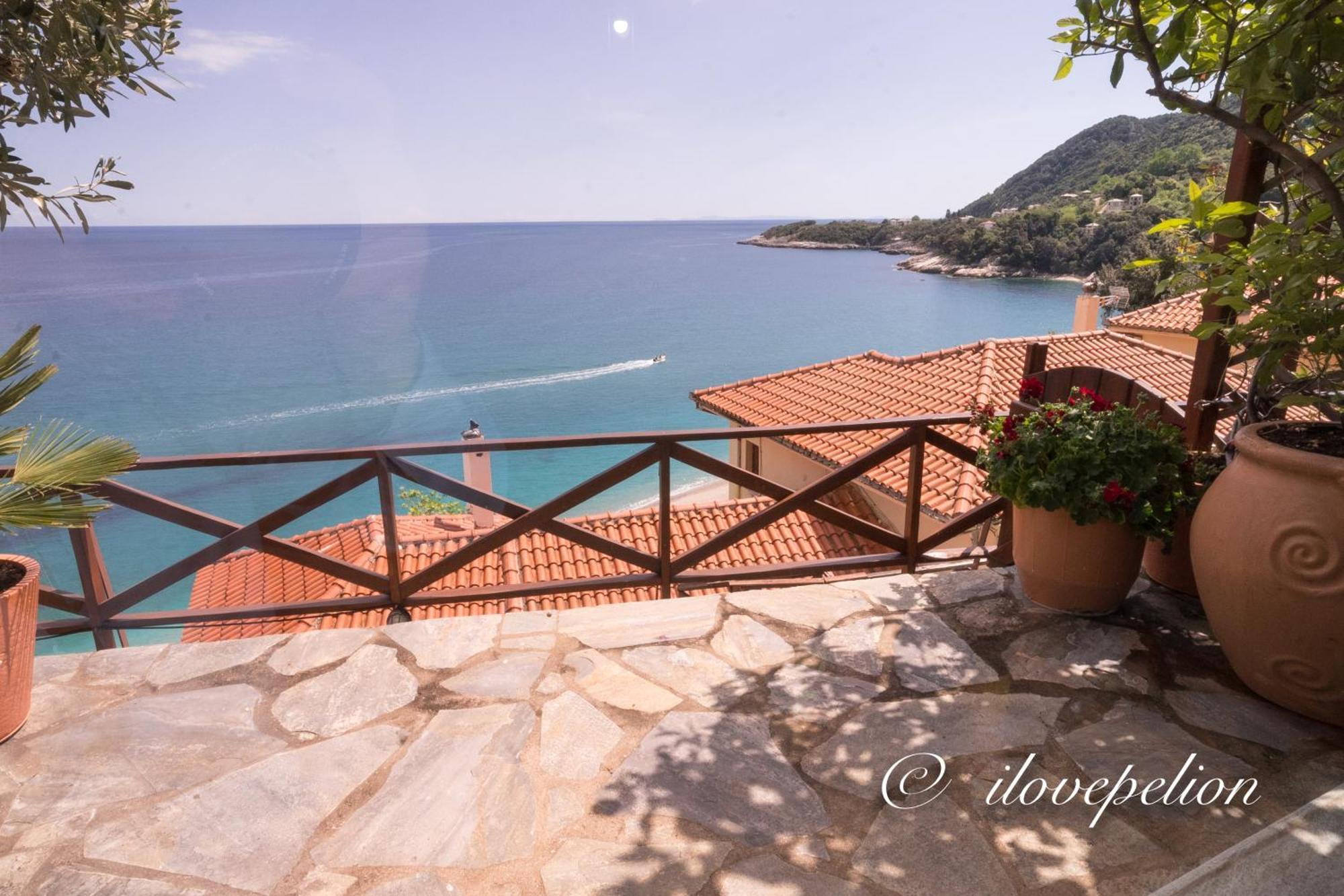 Uranus Blue Residence Agios Ioannis Papa Nero Kültér fotó